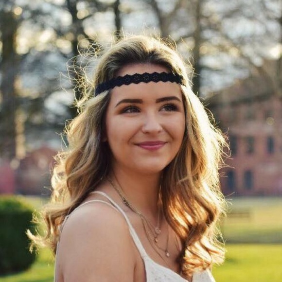 Headbands of Hope Accessories - Headbands of Hope black choker/headband
